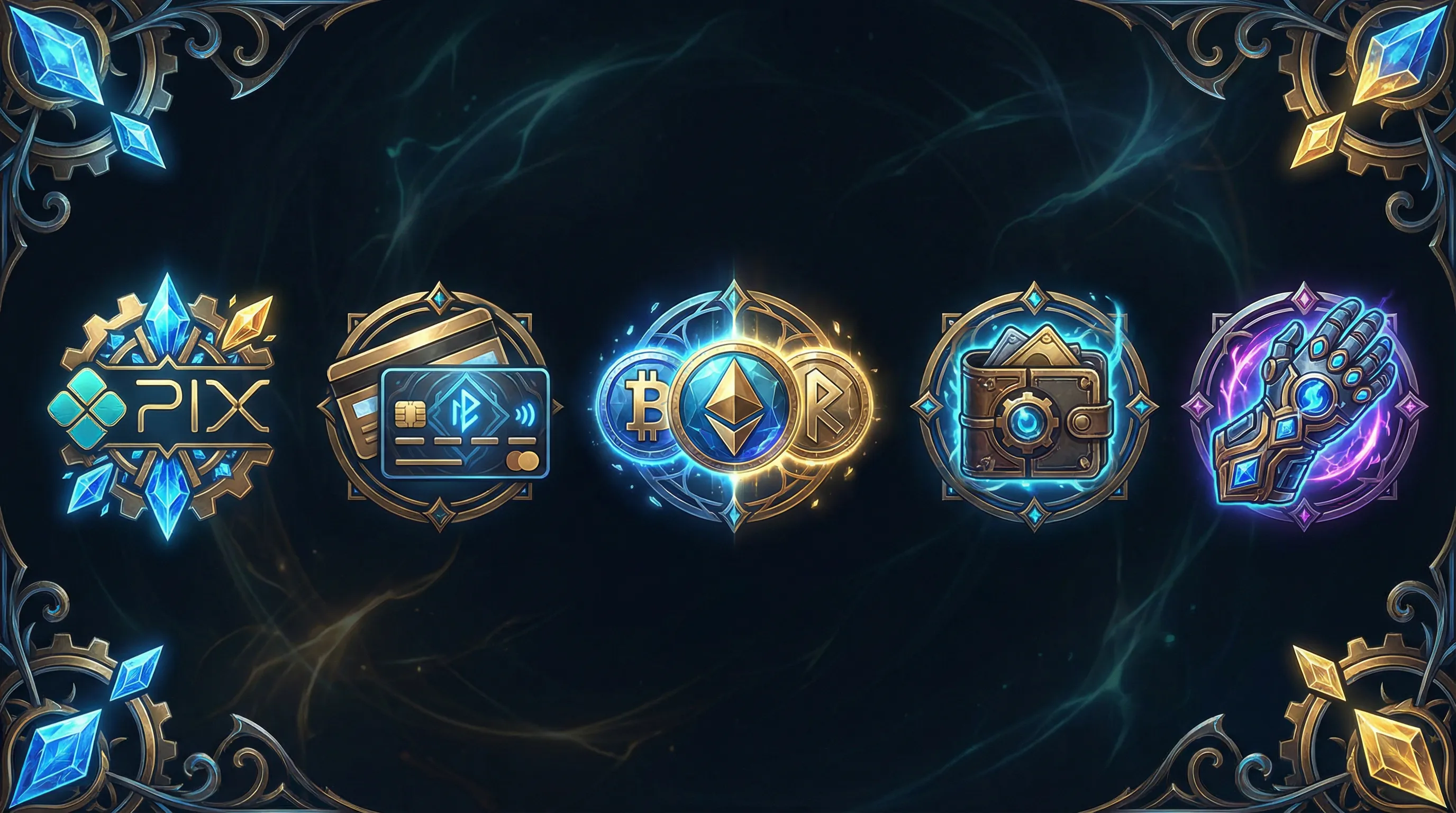 Métodos de pagamento lottubet PIX cartões cripto